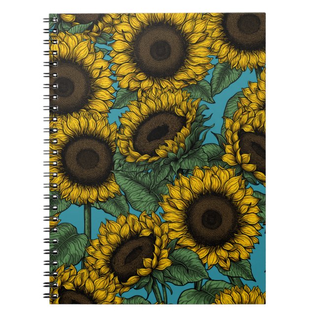 Cuaderno Campo de girasol (Frente)