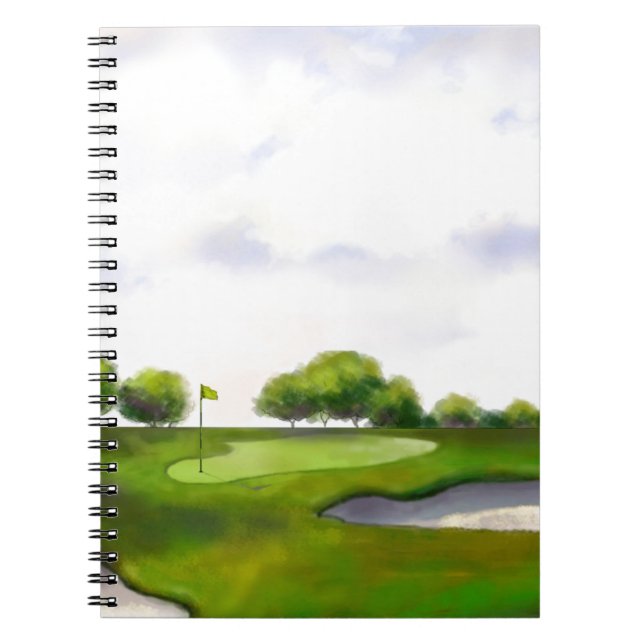 Cuaderno Campo de golf (Frente)