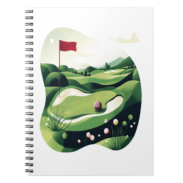 Cuaderno Campo de golf (Frente)