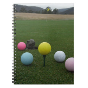 Cuaderno Campo de golf de montaña de Semana Santa