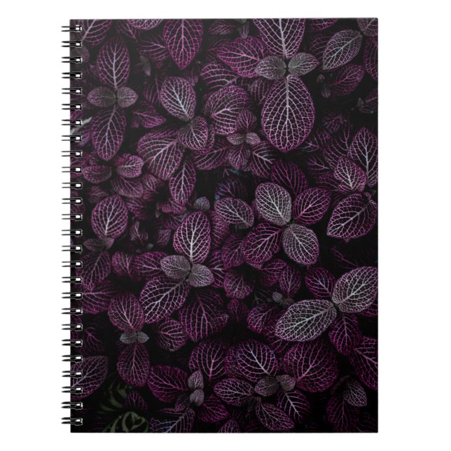 CUADERNO CAMPO DE PLANTA DE PURPLE LEAFED (Frente)