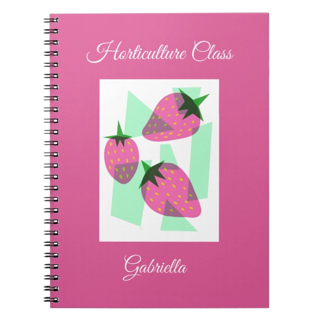 Cuaderno Campos de Fresa Forever Clásico  (Frente)