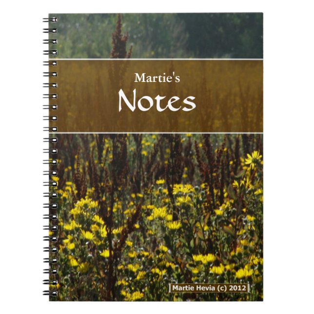 Cuaderno Campos del bloc de notas Van Gogh (Frente)