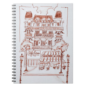 Cuaderno Campos Elíseos París, Francia