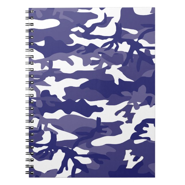 Cuaderno Camuflaje azul (Frente)