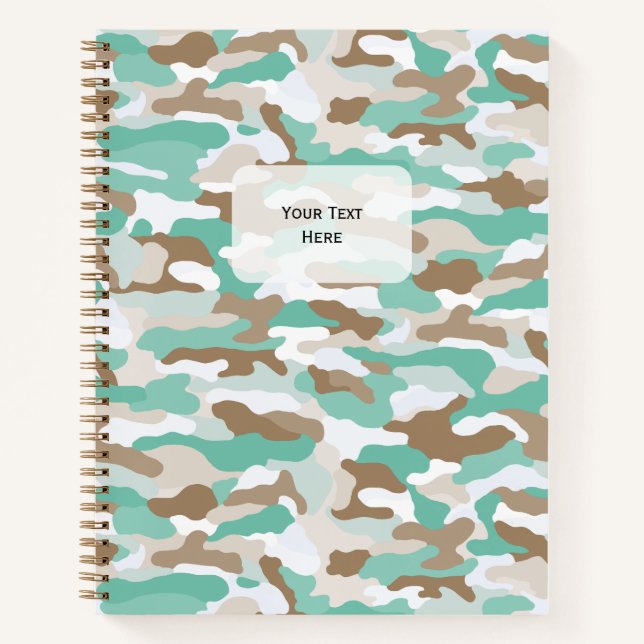 Cuaderno Camuflaje costero (Anverso)