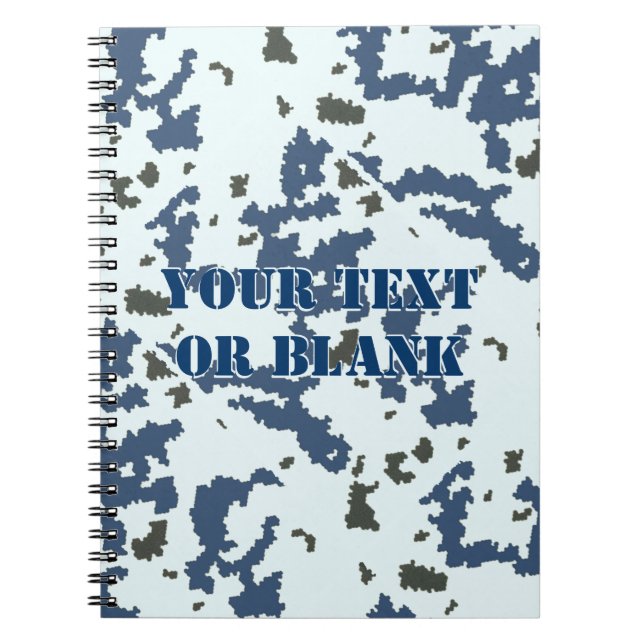 Cuaderno Camuflaje de invierno (Frente)