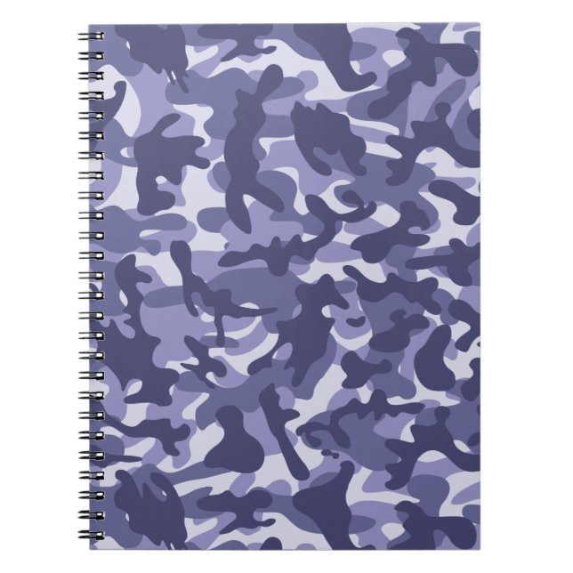 Cuaderno Camuflaje de la Marina Púrpura (Frente)