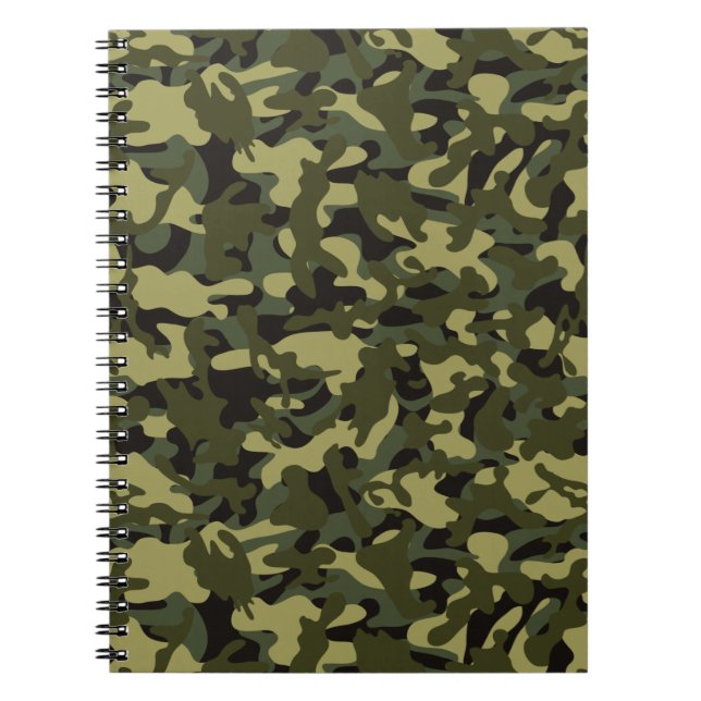 Cuaderno Camuflaje de la Primavera del Euro (Frente)