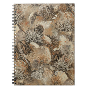 Cuaderno Camuflaje de traje Ghillie desierto