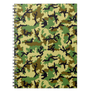Cuaderno Camuflaje de Woodland