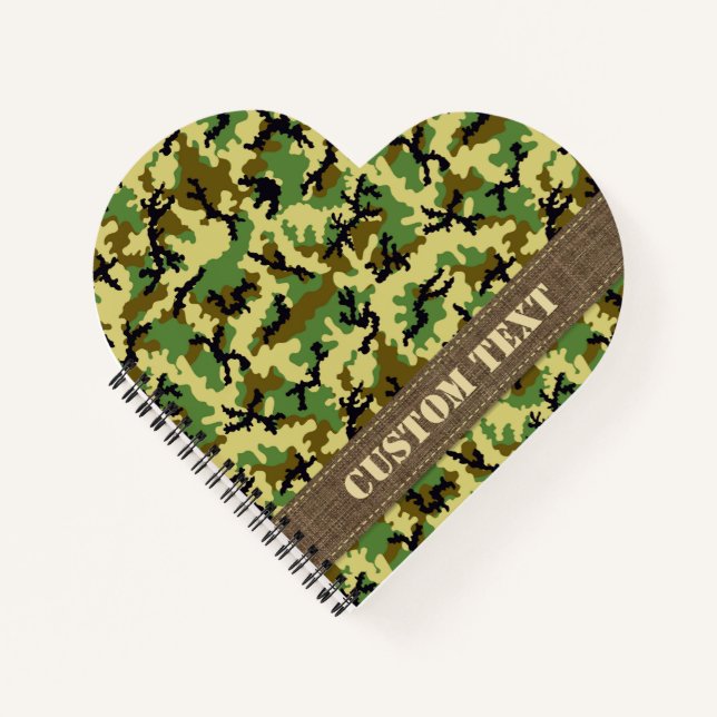 Cuaderno Camuflaje de Woodland (Anverso)