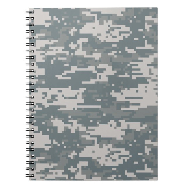 Cuaderno Camuflaje digital (Frente)