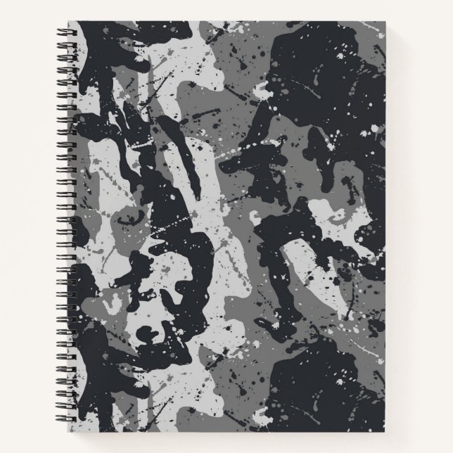 Cuaderno Camuflaje militar (Anverso)