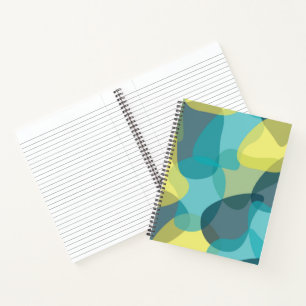 Cuaderno Camuflaje, moderno, fresco, moderno, geométrico ur