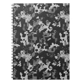 Cuaderno Camuflaje Pixel Sigilo