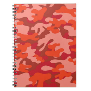 Cuaderno Camuflaje Rojo