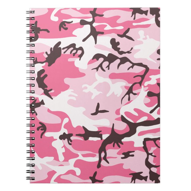 Cuaderno Camuflaje rosa (Frente)