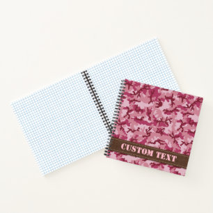 Cuaderno Camuflaje rosa