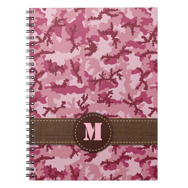 Cuaderno Camuflaje rosa (Frente)