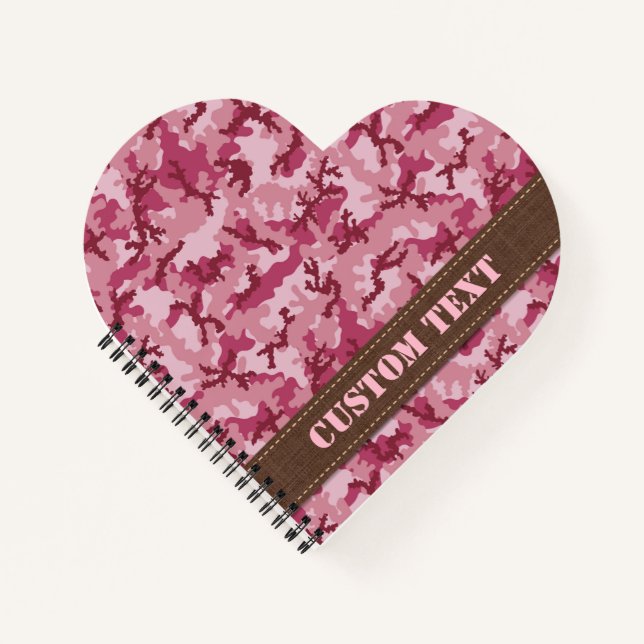 Cuaderno Camuflaje rosa (Anverso)