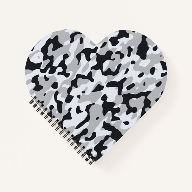 Cuaderno Camuflaje urbano de alto contraste (Anverso)