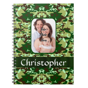 Cuaderno Camuflaje verde