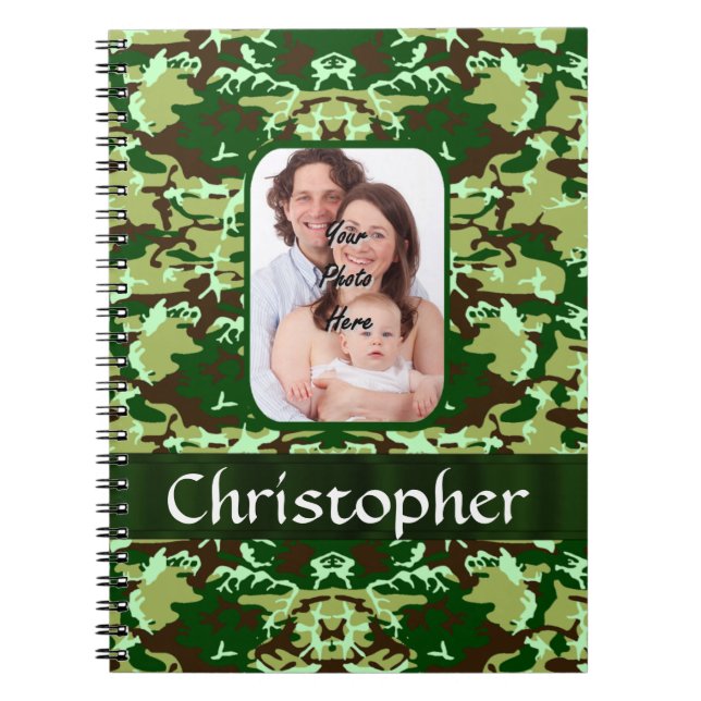 Cuaderno Camuflaje verde (Frente)