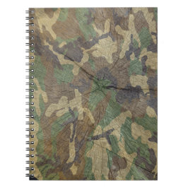 Cuaderno Camuflaje Woodland Green Brown