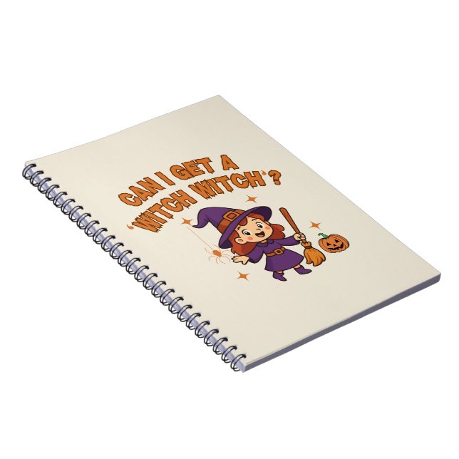 Cuaderno Can I Get a ‘Witch Witch’? Witchy Notebook (Lado Derecho)