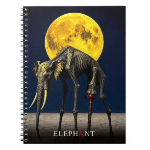 Cuaderno Caña de elefante gótico surrealista