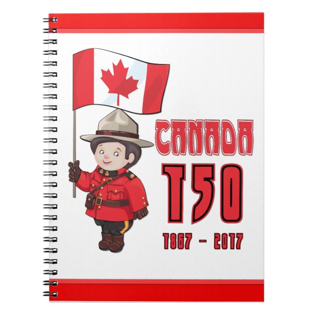 Cuaderno Canadá 150 años (Frente)