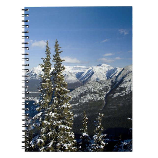 Cuaderno Canadá, Alberta, Banff. Vistas del valle de Bow (Frente)