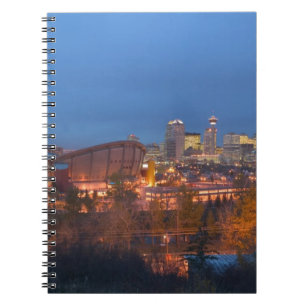 Cuaderno Canadá, Alberta, Calgary: horizonte de la ciudad d