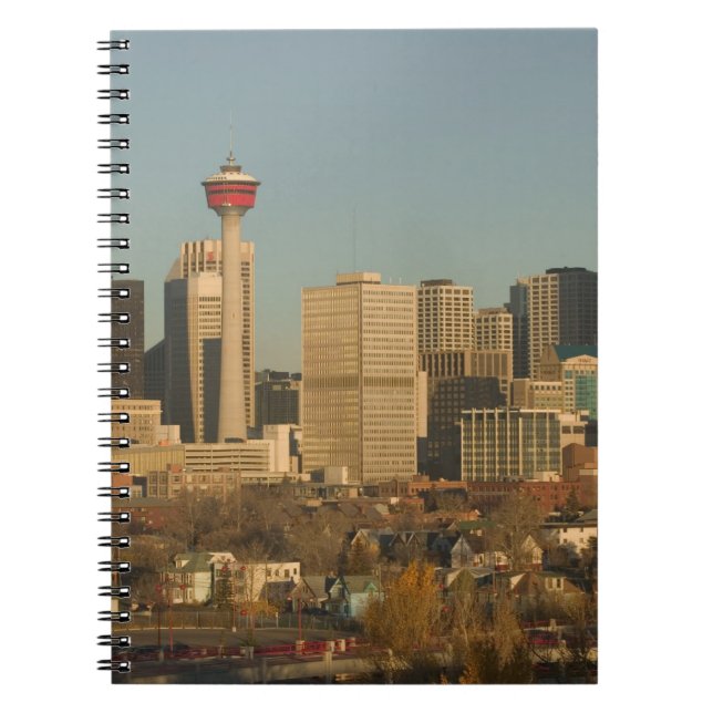 Cuaderno Canadá, Alberta, Calgary: horizonte de la ciudad d (Frente)
