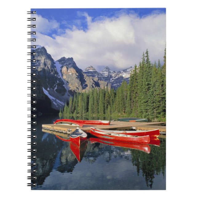 Cuaderno Canadá, Alberta, Moraine Lake. El cristalino (Frente)