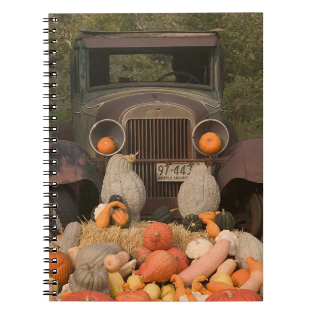 Cuaderno CANADÁ, Columbia Británica, Keremeos. Otoño / (Frente)
