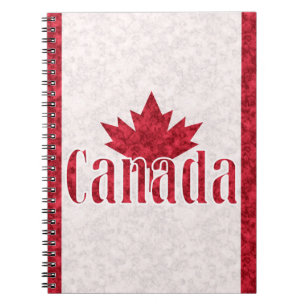 Cuaderno Canadá, ducha de bandera