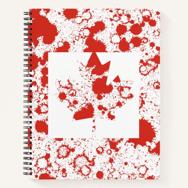 Cuaderno CANADA FLAG KCALIMA effect by Masanser (Anverso)