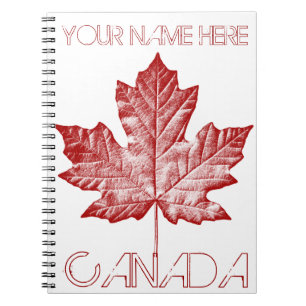 Cuaderno Canadá Journal Personalizado Canada