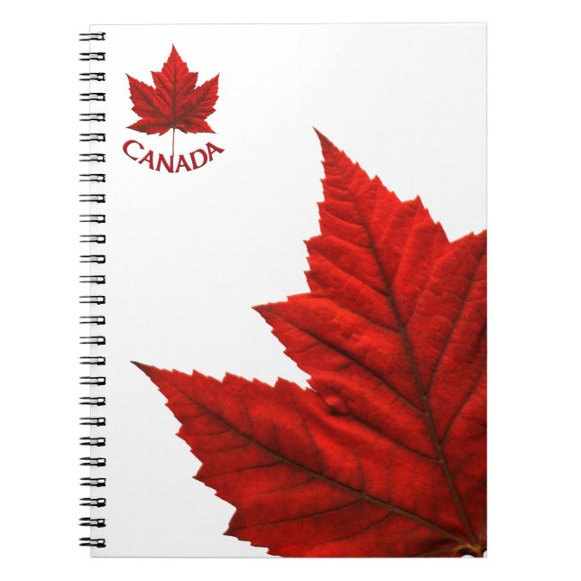 Cuaderno Canadá Journal Souvenir Notebook Canada Sketchpad (Frente)