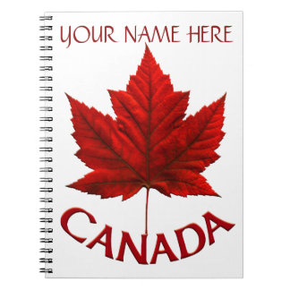 Cuaderno Canadá Journal Souvenir Personalizados Notebooks C