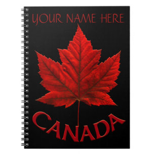 Cuaderno Canadá Journal Souvenir Personalizados Notebooks C