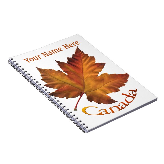 Cuaderno Canadá Journal Souvenir Personalizados Notebooks C (Lado Derecho)
