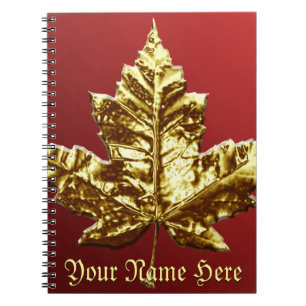 Cuaderno Canadá Journal Souvenir Personalizados Notebooks C