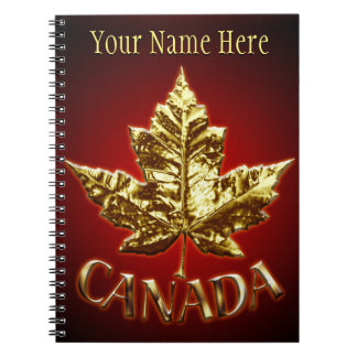 Cuaderno Canadá Journal Souvenir Personalizados Notebooks C