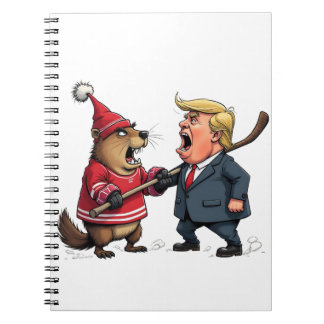 Cuaderno Canadá luchando contra Trump