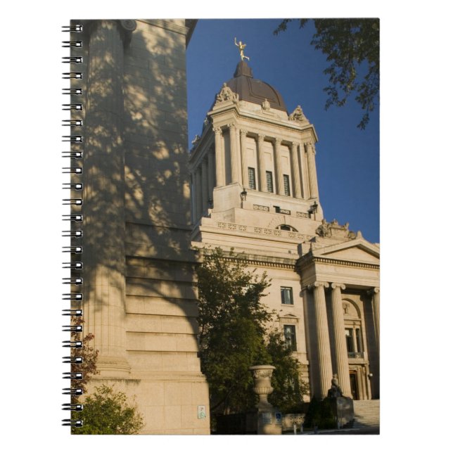 Cuaderno Canadá, Manitoba, Winnipeg: Manitoba Legislativo (Frente)