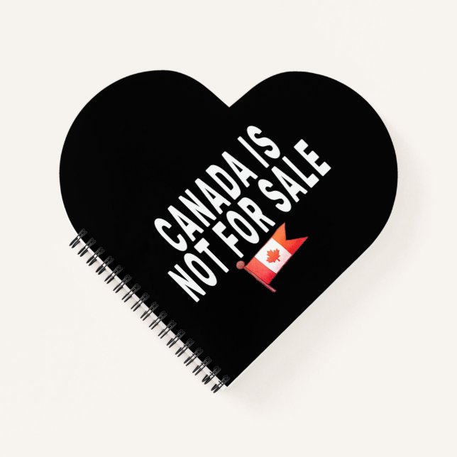Cuaderno Canadá no está en venta, orgulloso de ser canadien (Anverso)