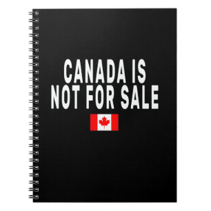 Cuaderno Canadá no está en venta, orgulloso de ser canadien